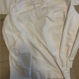 White Sweatshirt Lulu